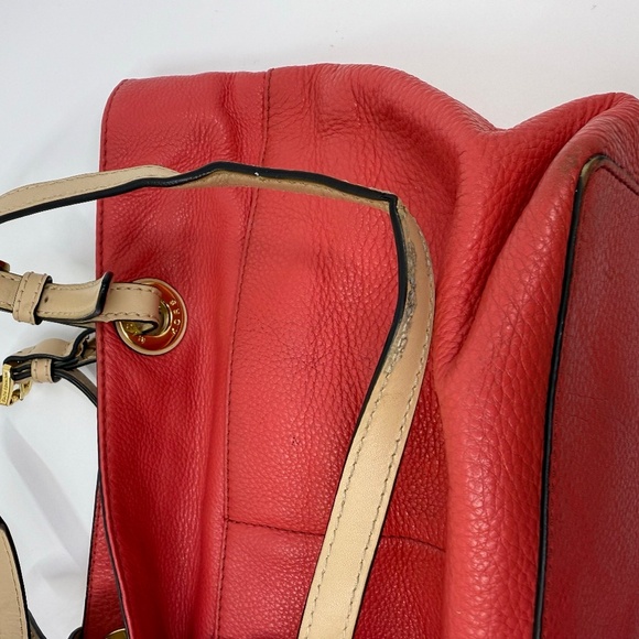Michael Kors Bedford Tote – Coral Pebbled Leather - Picture 13 of 13